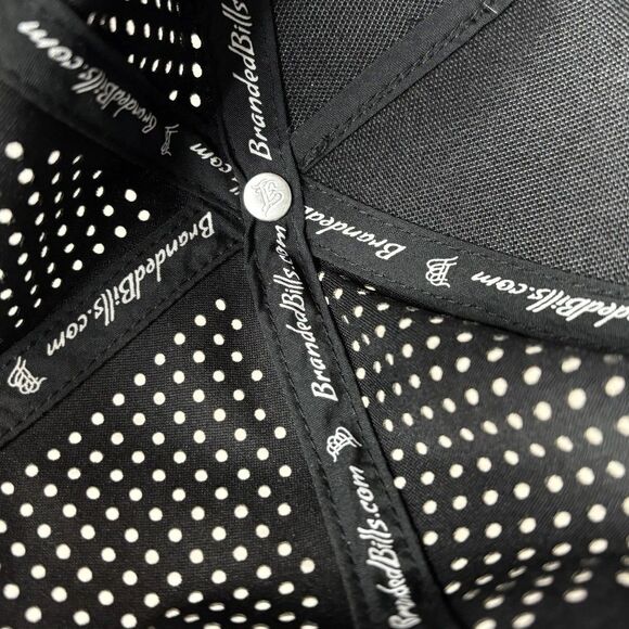 Branded Bills Hat Cap Black Performance 545 Snap Back Adjustable Outdoor - Picture 9 of 11